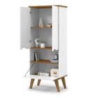 Armário Vincent  Branco/cumarú