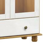 Armario Vitrine 2 Portas Com Vidro 8928 E Balcao 8932 Rubi Ca