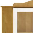 Armario Vitrine 2 Portas Com Vidro 8928 E Balcao 8932 Rubi Ca