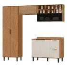 Armarios Lavanderia 4 Modulos Mdf 270 Cm Tosc Mxm