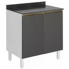 Armarios Multiuso Lavanderia Kali 4 Peças Mdf Kali Premium Cj7