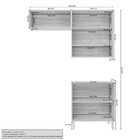 Armários Multiuso Para Área De Serviço 3 Peças Com 5 Portas D