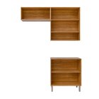 Armários Multiuso Para Área De Serviço 3 Peças Com 5 Portas D