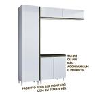 Armários Para Banheiro 4 Módulos 100% Mdf Com Porta Basculant