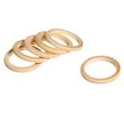 ARO 45MM PADRAO MARFIM PCT COM 6 PEÇAS