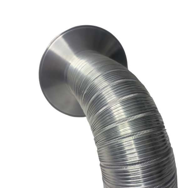 Aro + Duto De Exaustão 80mm Para Aquecedores De Água A Gás