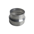 Aro Duto De Exaustão + Redutor Chaminé 60mm Para Aquecedores