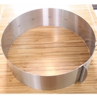 Aro Para Bolo - Ajustavel De 16cm A 30cm - Inox