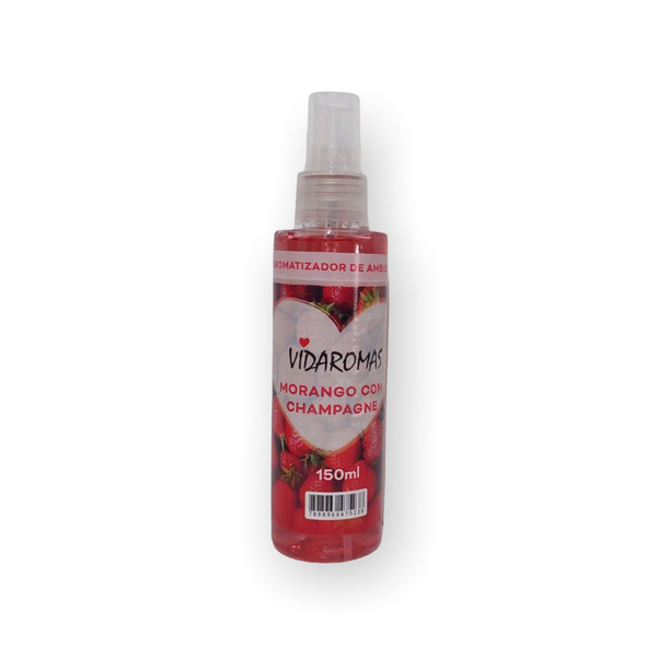 Aromatizador De Ambientes (spray) Morango Com Champagne 150ml
