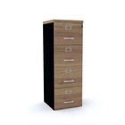 Arquivo 4 Gavetas Pandin Pe40 - Naturalle