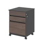 Arquivo Com 3 Gavetas Medina Freijo Preto