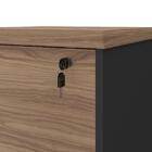 Arquivo Com 4 Gavetas Dinamarca Freijó Branco