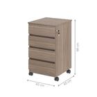 Arquivo Com 4 Gavetas Verbena Affara