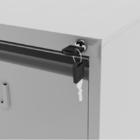 Arquivo Em Aço Com Profundidade 71cm Largura 47cm Com 4 Gavet