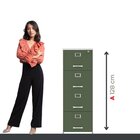 Arquivo Madeira 04 Gavetas Of04gp25 Branco/salvia