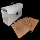 Arquivo Maleta Com 10 Pastas Suspensas Kraft Dello Pasta Orga