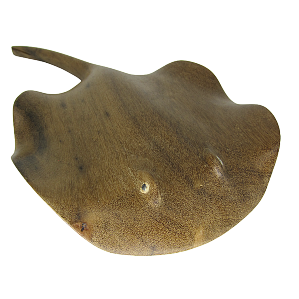 Arraia em Madeira G 27 Cm - Margens do Rio Negro/AM