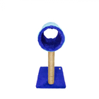 Arranhador Com Tubo E Sisal Para Gatos 63x40 Azul