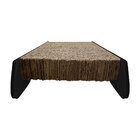 Arranhador De Chão Para Gato Refil De Papelão Preto Acetinado