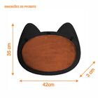 Arranhador De Parede Para Gato B100 Preto Incorpets