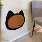 Arranhador De Parede Para Gato B100 Preto Incorpets