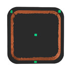 Arranhador De Parede Quadrado Para Gato Chloe Preto Acetinado