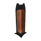 Arranhador De Sofá Para Gato Angel Preto Acetinado Terracota