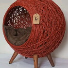 Arranhador Gatos Toca Vermelha