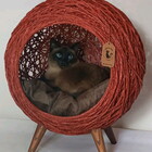 Arranhador Gatos Toca Vermelha