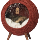 Arranhador Gatos Toca Vermelha