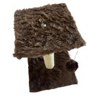 Arranhador Para Gato 2 Bases Com Brinquedo Duplo Ld Pet  Marr