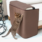 Arranhador para Gato Único em Tecido Caqui Fábrica Pet