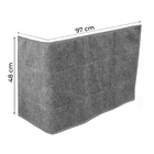 Arranhador para Gato Único em Tecido Cinza Fábrica Pet