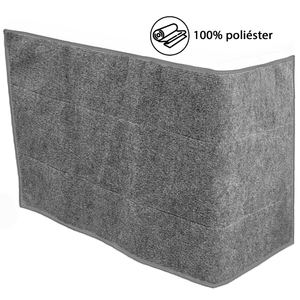 Foto de Arranhador para Gato Único em Tecido Cinza Fábrica Pet