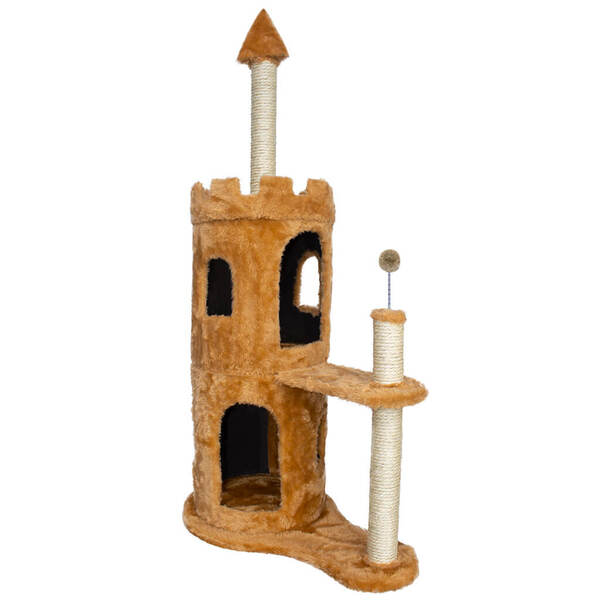 Arranhador Para Gatos Castelo Caramelo Lilies Móveis