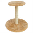 Arranhador Para Gatos Com Duas Bases Bege Lilies Móveis