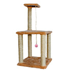 Arranhador Para Gatos Peluciado Brinquedo Caramelo Lilies Móv