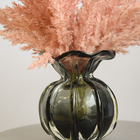 Arranjo Artificial De Flores Envelhecidas No Vaso Trouxinha P