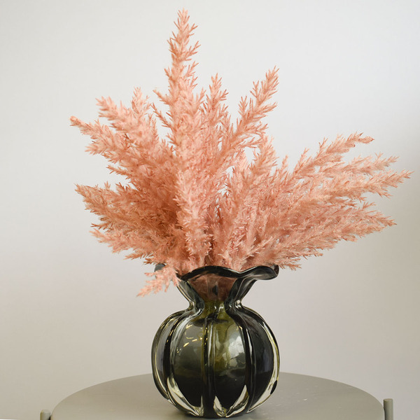 Arranjo Artificial De Flores Envelhecidas No Vaso Trouxinha P