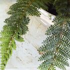 Arranjo De Flor Artificial Com Seis Orquídeas Rosas No Vaso R