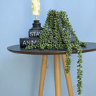 Arranjo De Folhagem Pendente Rosário Grande Artificial No Vas