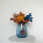 Arranjo Desidratado Grande + Vaso Azul