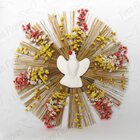 Arranjo Divino Espirito Santo Artesanal Flores Secas