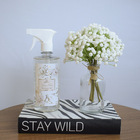 Arranjo Flor Artificial De Mosquitinho No Vaso De Vidro Delic