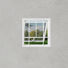 Arremate para Janela de Correr Alumínio Pintado 60x60cm 4,2cm Branco Brilhante CRV