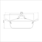 Arrozeira Tramontina Mônaco Induction Alumínio Antiaderente S