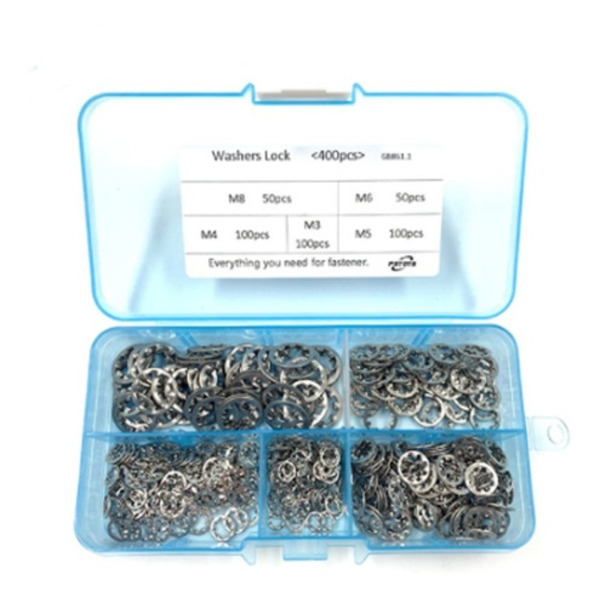 Arruela Dentada Inox - M3,m4,m5,m6,m8 (400 Peças)