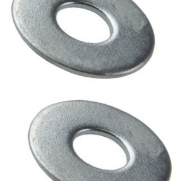 Arruela Lisa Zincada 5/16 100 Pçs