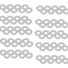 Arruela Lisa Zincada 5/16 Pacote 1kg +/- 422 Peças