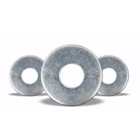 Arruela Lisa Zincado Branco 100 Peças Wm  M10